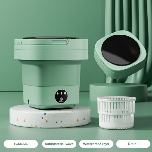 الغسالة الصغيرة القابلة للطي