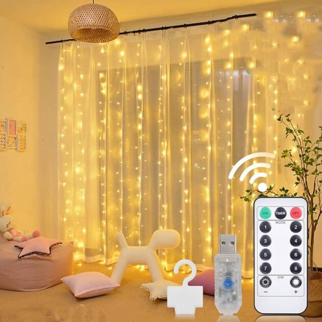 rideau jeux de lumieres  3/3M